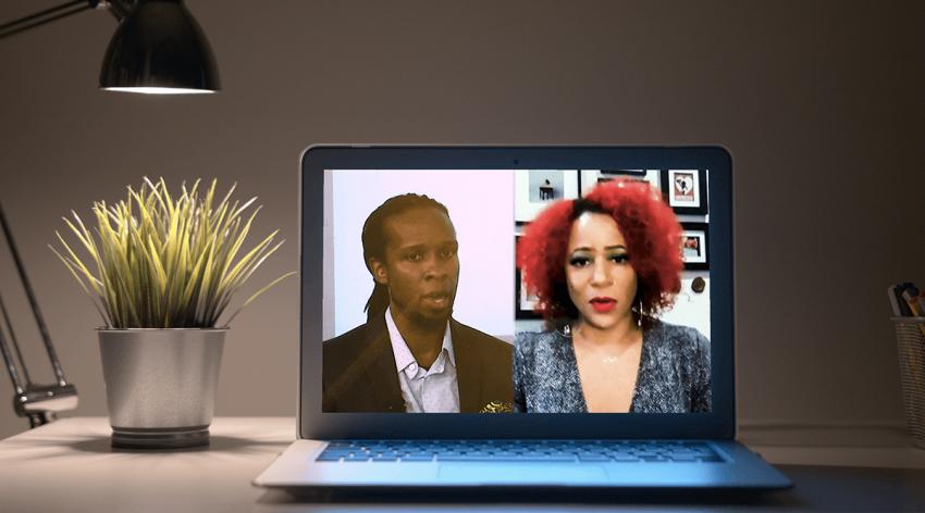 Ibram X. Kendi, PhD, director of the Center for Antiracist Research at Boston University, and Nikole Hannah-Jones, investigative journalist, speak at Learn Serve Lead 2020 on November 16.