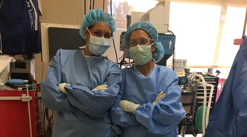 Women surgeons struggle to find equipment that fits smaller bodies.